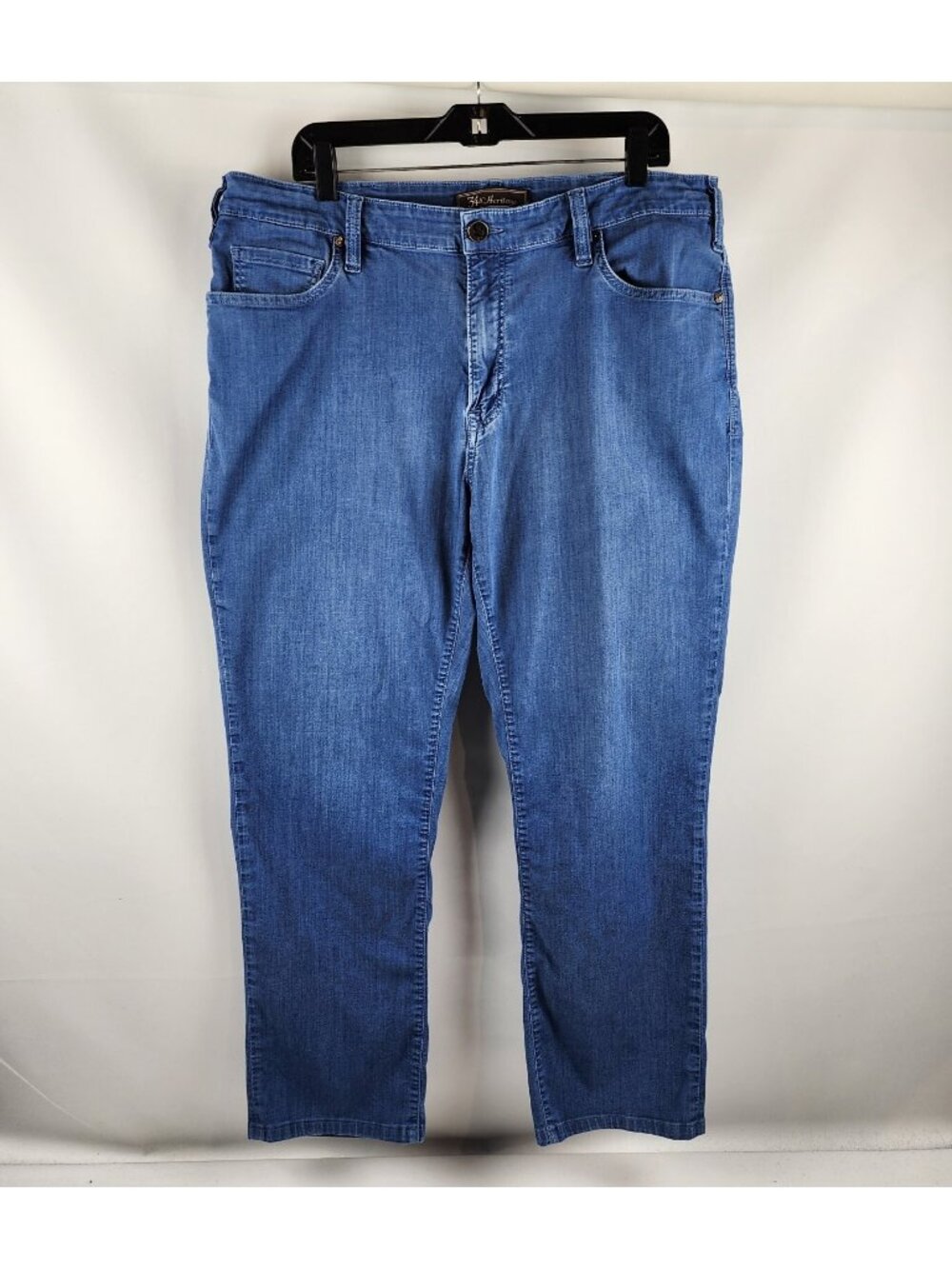 34 Heritage Mens Charisma Comfort Rise Classic Blue Chino Denim Pants Size 40x29
